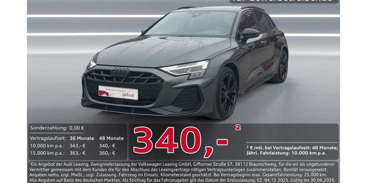 Audi A3 4.500 km 38.450 &euro; Ingolstadt 85057