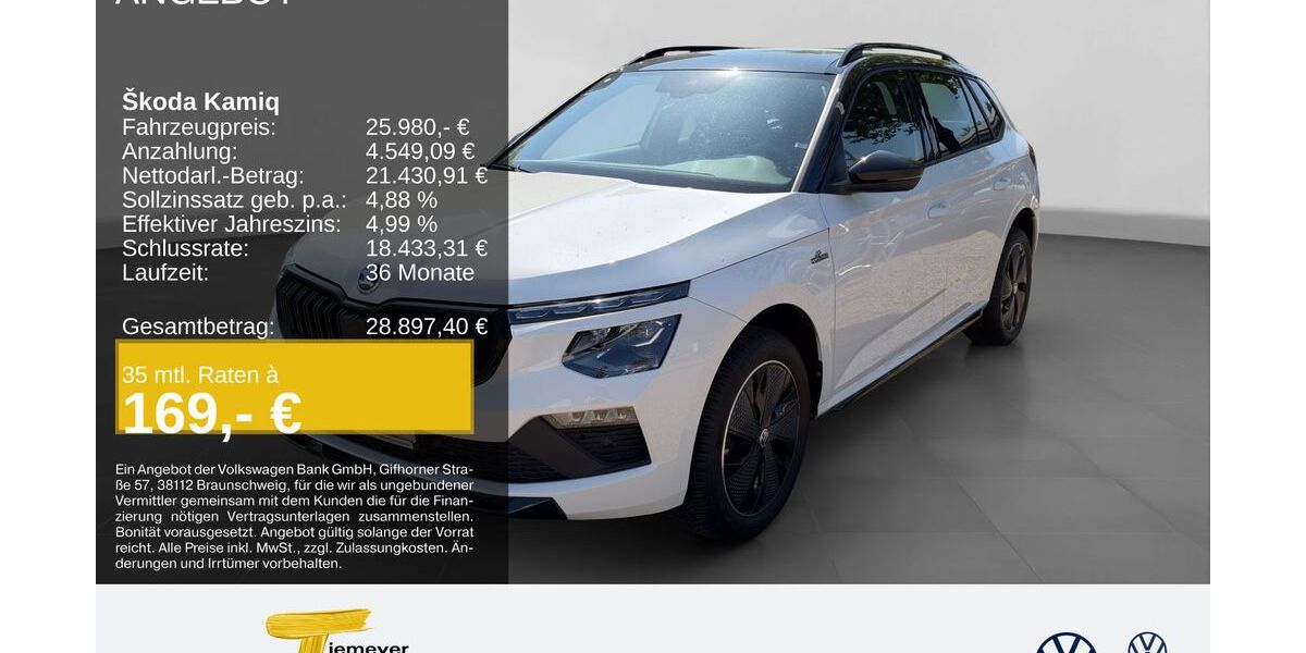 Skoda Kamiq 12.298 km 25.980 &euro; Gelsenkirchen 45888