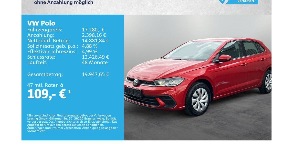 VW Polo 18.000 km 16.780 &euro; Kitzingen 97318