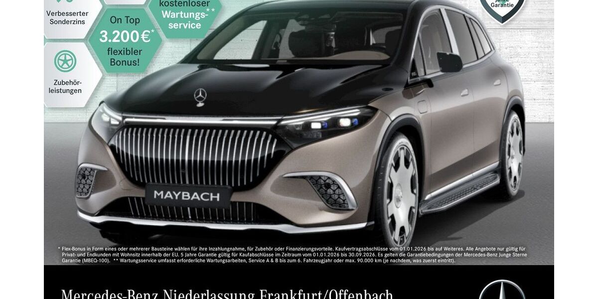 Mercedes-Benz EQS SUV 26.661 km 162.990 &euro; Frankfurt 60599