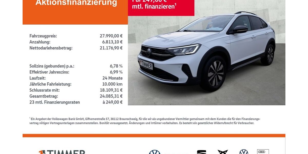 VW Taigo 12.999 km 27.990 &euro; Borken 46325