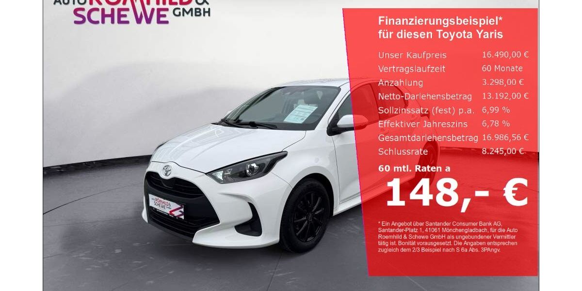 Toyota Yaris 12.134 km 16.490 &euro; Dieburg 64807