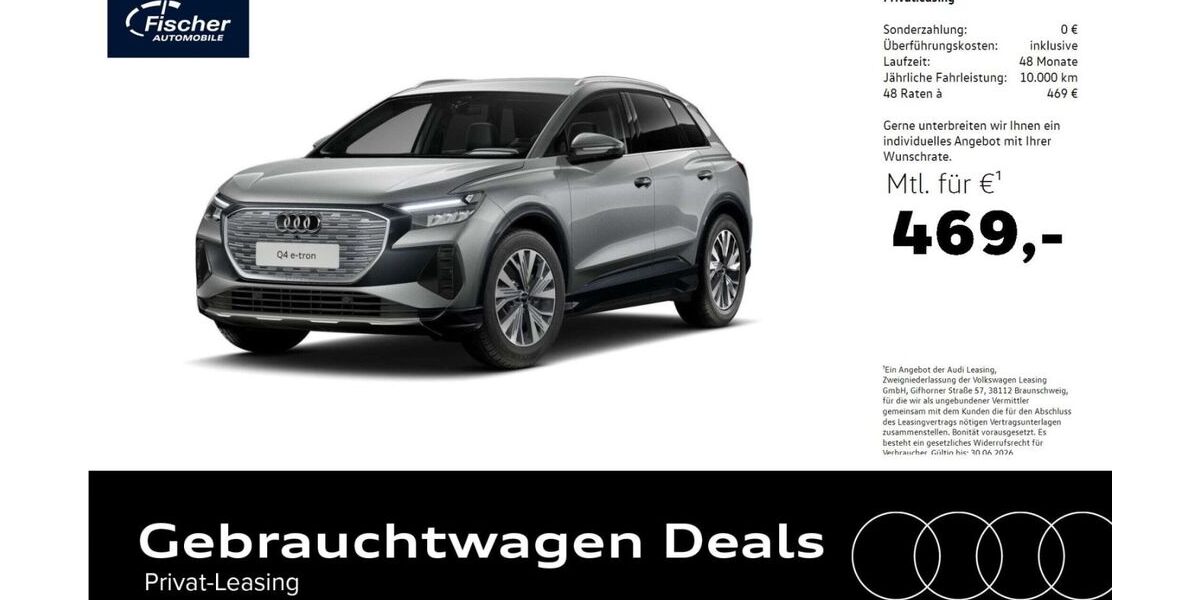 Audi Q4 e-tron 7.904 km 43.980 &euro; Neumarkt 92318
