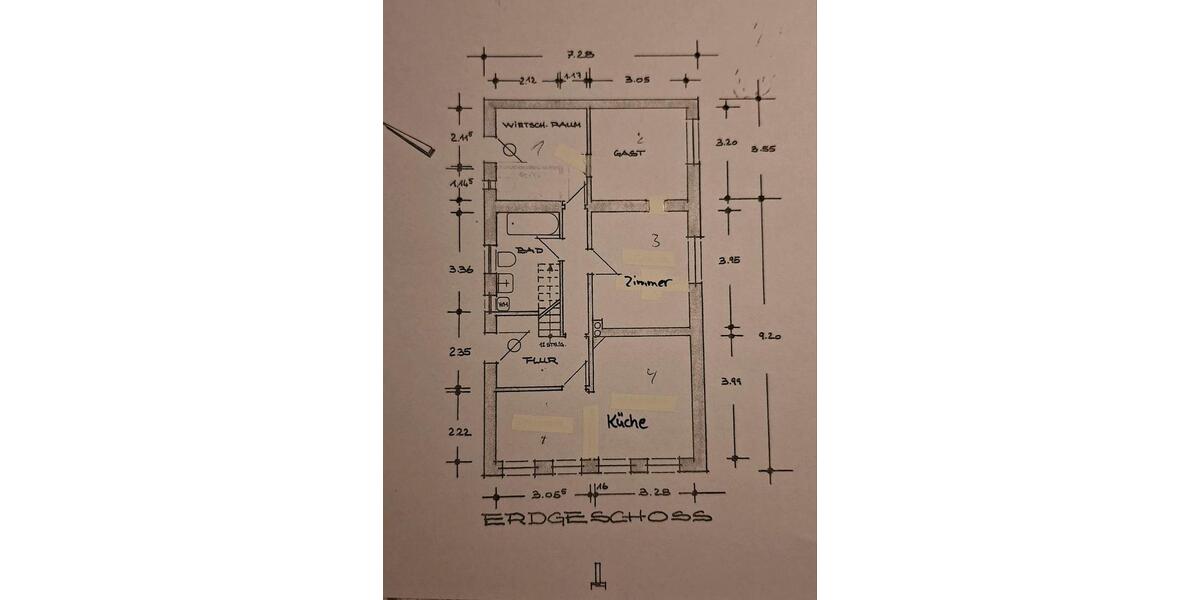 Einfamilienhaus Wesselburen - 3 Zimmer, 110 m&sup2;, 150.000&euro; | Angebot:24717158
