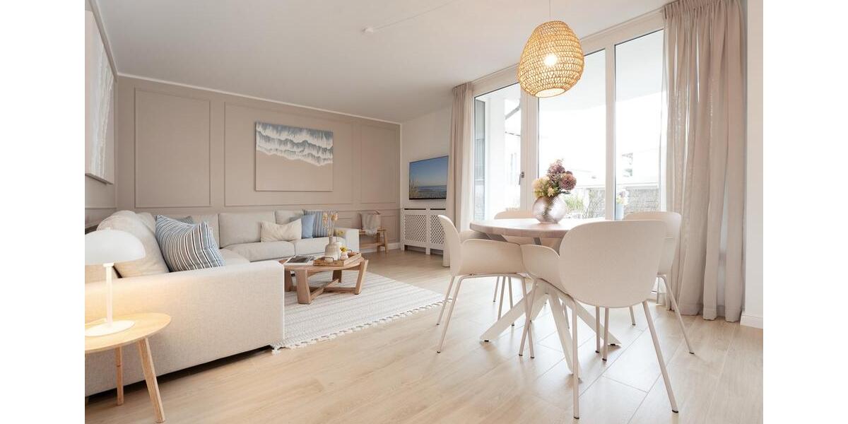 Erdgeschoßwohnung Lübeck Alt-Travemünde / Rönnau - 2 Zimmer, 56 m&sup2;, 395.000&euro; | Angebot:25256226