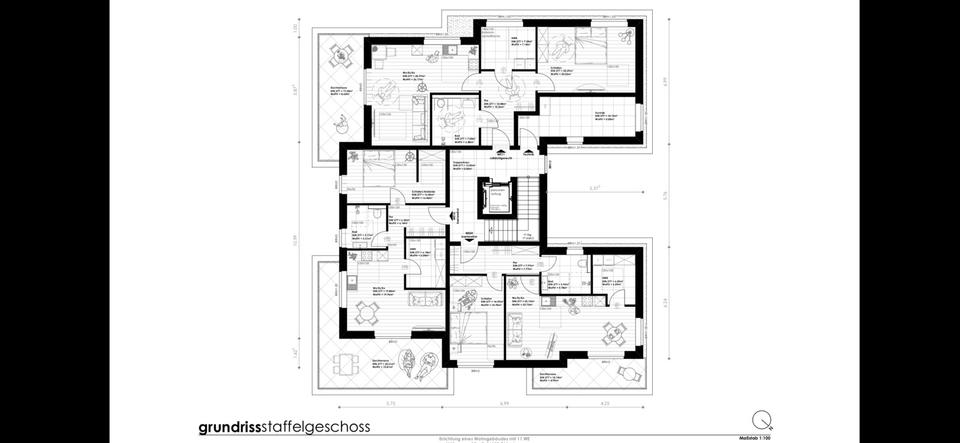 Etagenwohnung Oldenburg Drielaker-Moor - 2 Zimmer, 54 m&sup2;, 279.000&euro; | Angebot:26795668