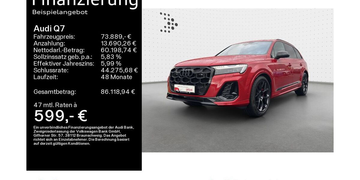 Audi Q7 19.300 km 72.999 &euro; Hanau 63452