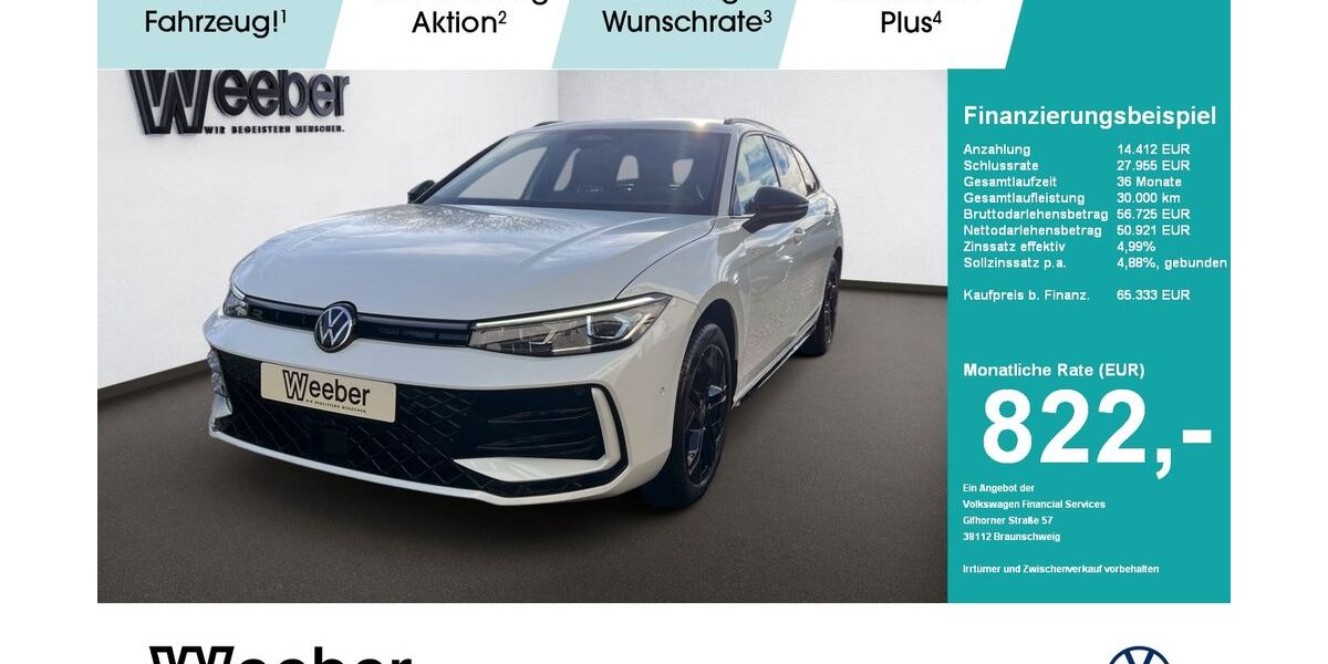 VW Passat Variant 1.500 km 65.333 &euro; Herrenberg 71083