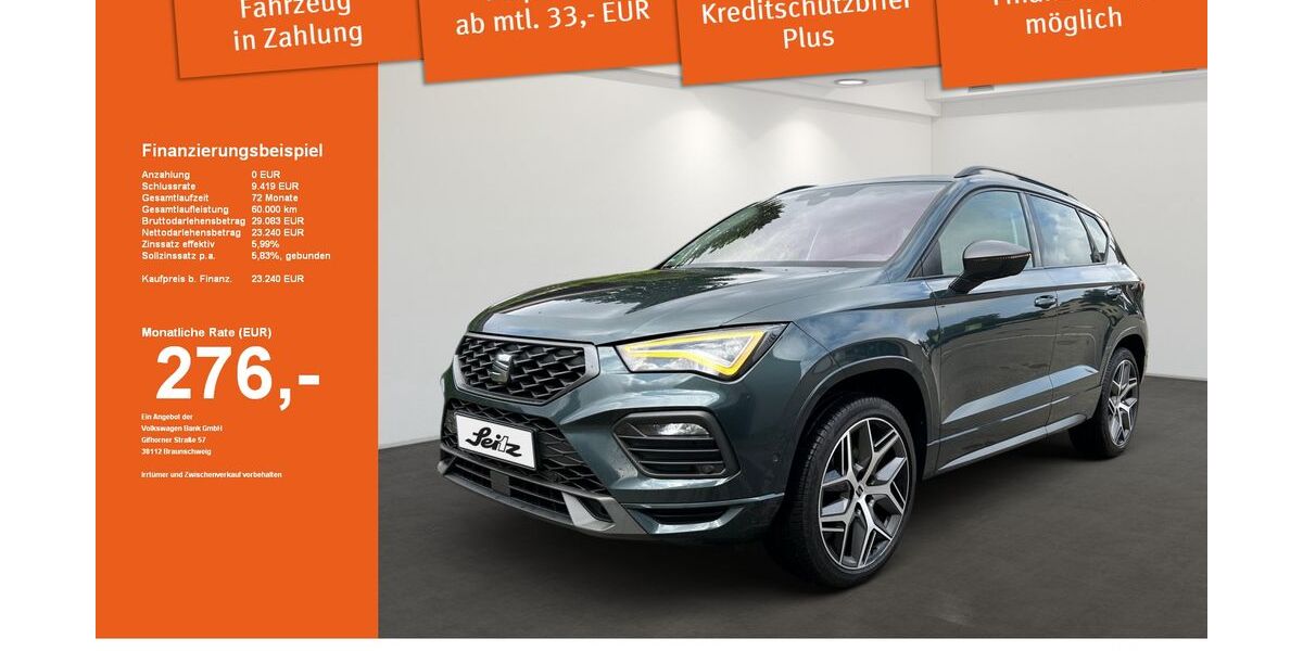 Seat Ateca 144.670 km 23.240 &euro; Immenstadt 87509