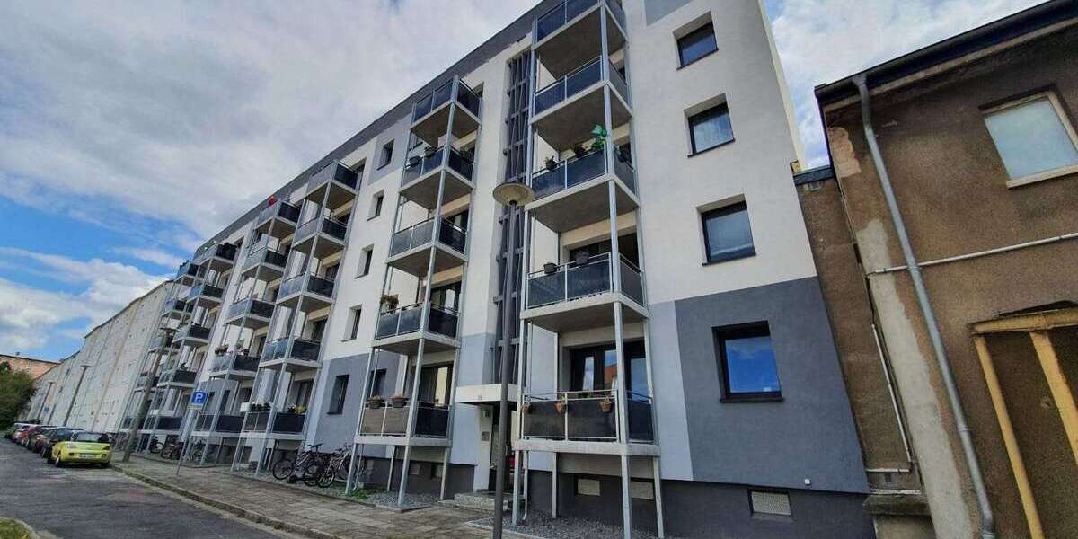 Etagenwohnung Dessau- Roßlau Roßlau - 3 Zimmer, 58 m&sup2;, 350&euro; | Angebot:26421372