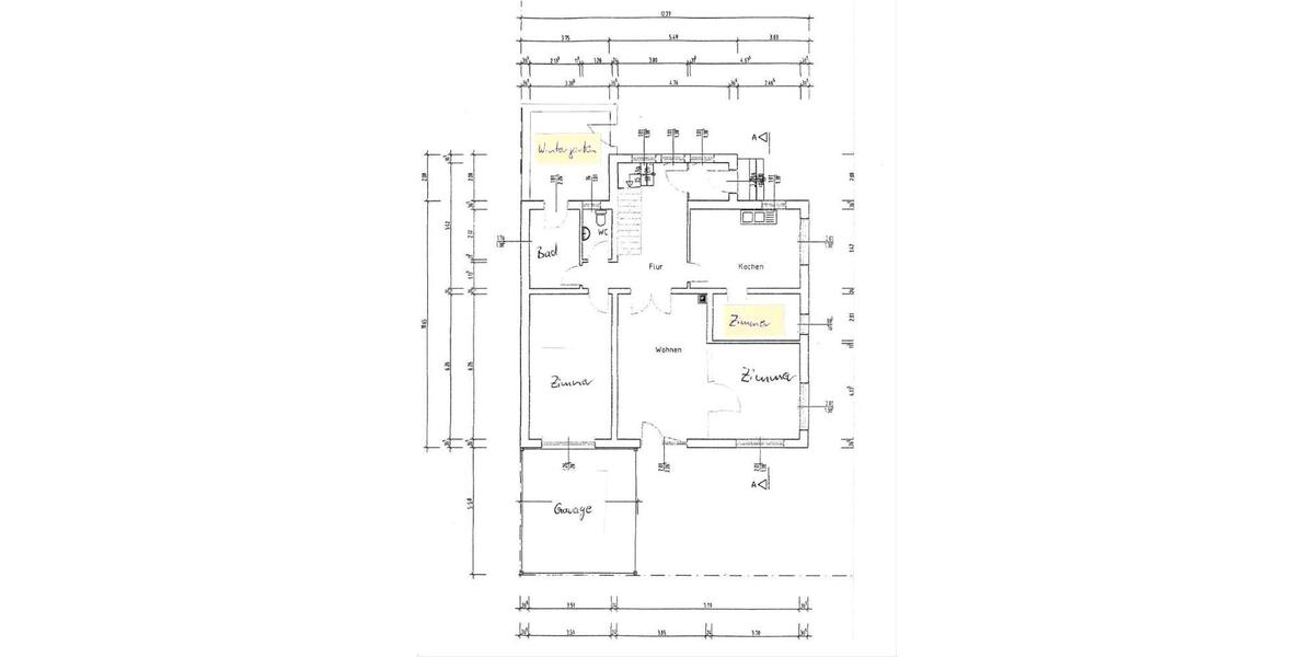 Erdgeschoßwohnung Niederorschel - 3.5 Zimmer, 107 m&sup2;, 750&euro; | Angebot:26368709