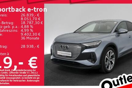 Audi Q4 e-tron 30.373 km 26.839 &euro; München 80935
