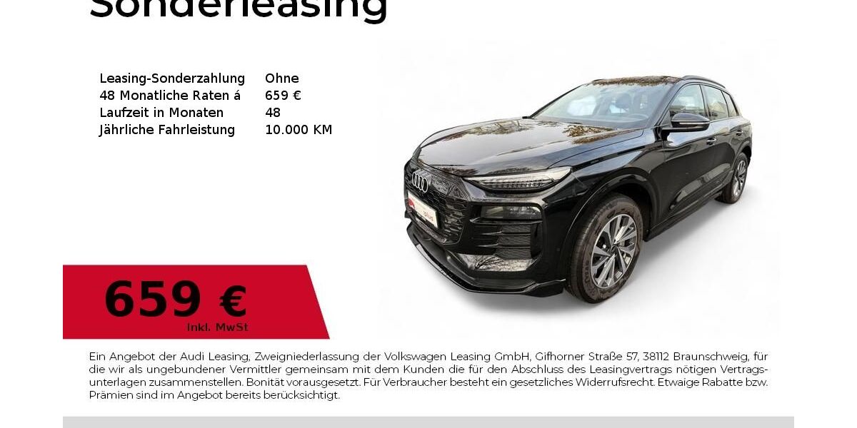 Audi Q6 e-tron 12.918 km 61.490 &euro; Dessau-Roßlau 06844
