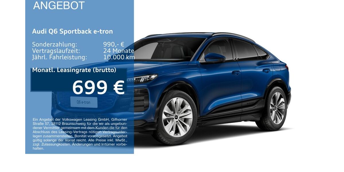 Audi Q6 e-tron 11.496 km 67.820 &euro; Remscheid 42897