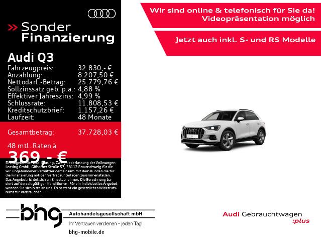 Audi Q3 19.404 km 32.830 &euro; Freiburg 79115