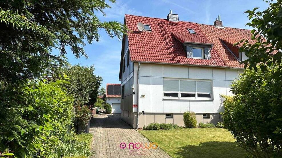 Schöne Doppelhaushälfte mit großem Garten - Idyllisches Wohnen nahe Braunschweig