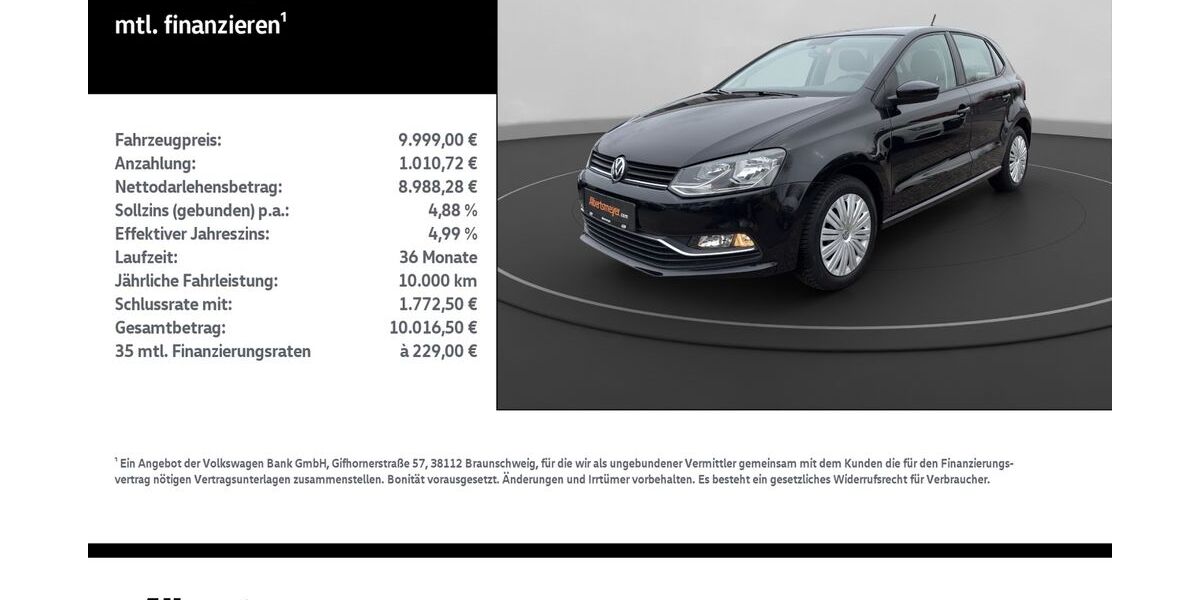 VW Polo 137.044 km 9.999 &euro; Leinefelde-Worbis/DE 37327