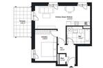 Erdgeschoßwohnung Leipzig Mitte - 2 Zimmer, 53 m&sup2;, 885&euro; | Angebot:26311382