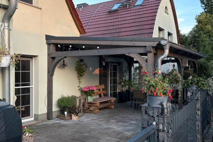 Charmante Doppelhaushälfte mit großem Garten in Groß Lindow