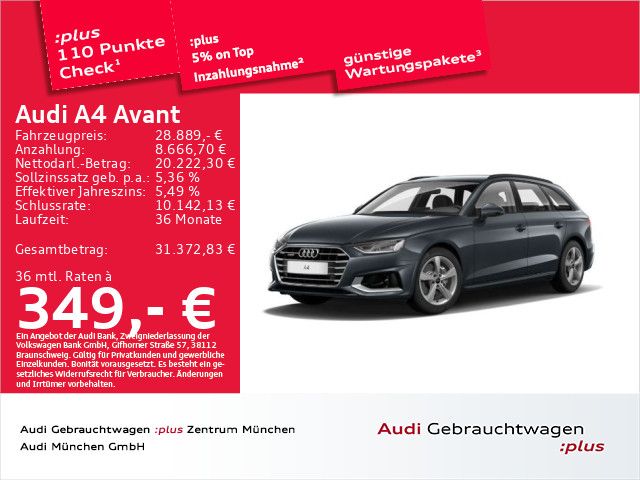 Audi A4 37.917 km 28.512 &euro; Eching 85386