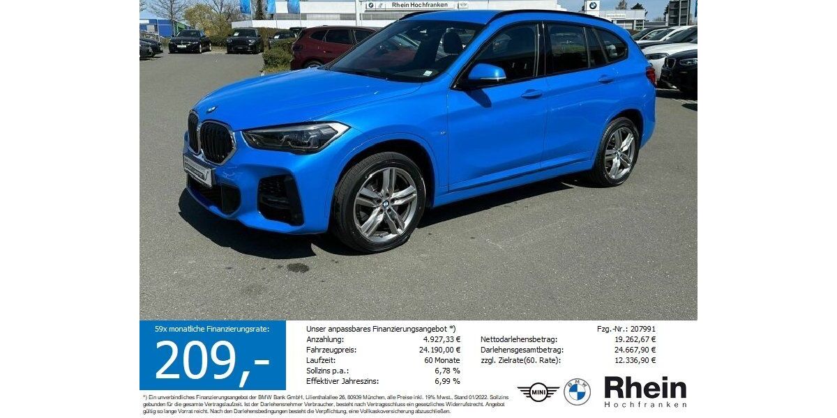 BMW X1 59.176 km 22.990 &euro; Hof 95032