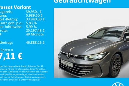 VW Passat Variant 1.505 km 39.230 &euro; Stuttgart-Feuerbach 70469
