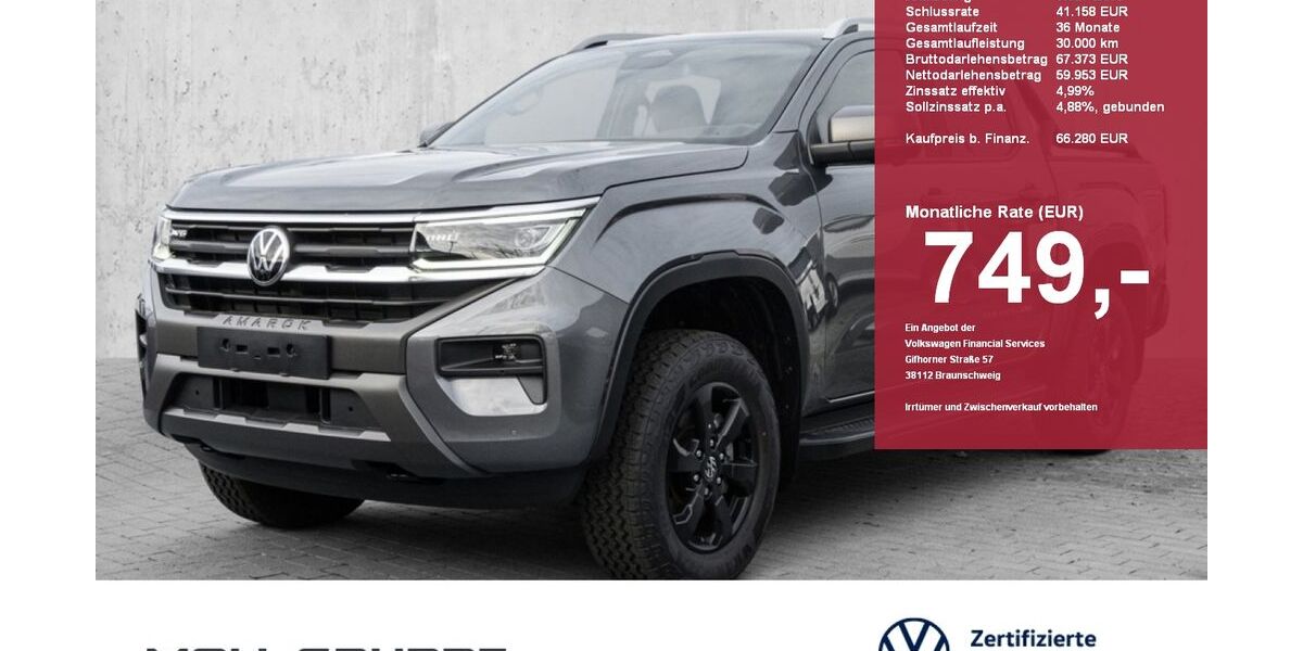 VW Amarok 10.000 km 66.280 &euro; Düsseldorf 40474