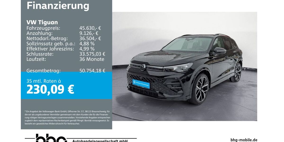 VW Tiguan 9.297 km 43.860 &euro; Albstadt 72458