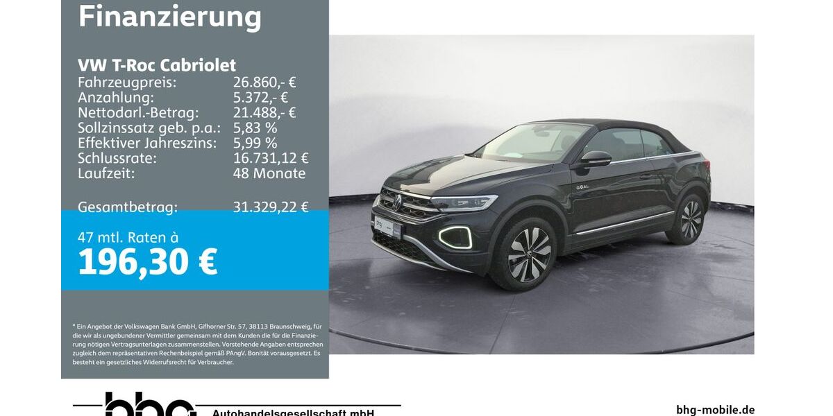 VW T-Roc 23.424 km 26.860 &euro; Reutlingen 72770