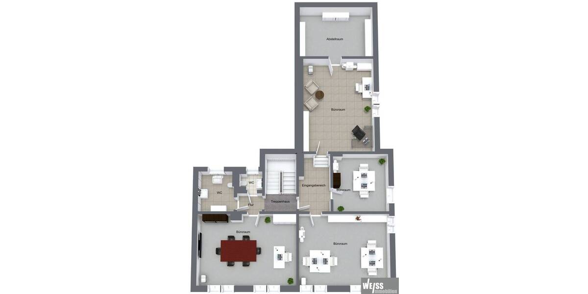 Gewerbeobjekt Würzburg Frauenland - 4 Zimmer, 125 m&sup2;, 1.000&euro; | Angebot:26346414