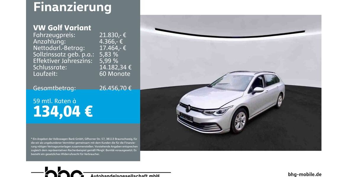 VW Golf 50.768 km 21.660 &euro; Bühl 77815
