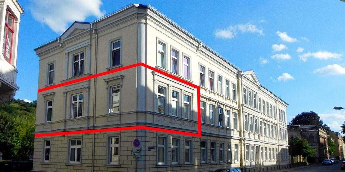 Etagenwohnung Greiz Irchwitz - 3 Zimmer, 90 m&sup2;, 450&euro; | Angebot:24807291