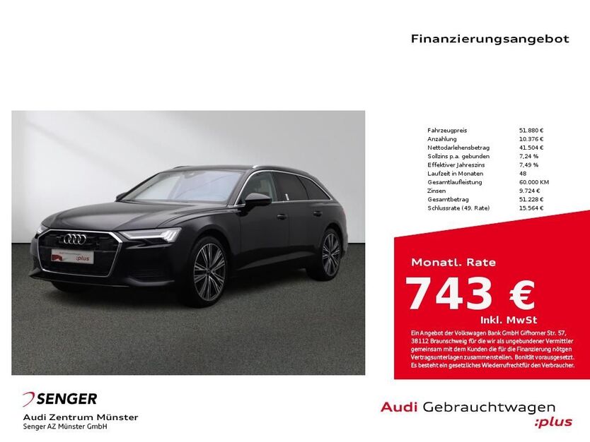 Audi A6 35.163 km 51.880 € Münster 48153