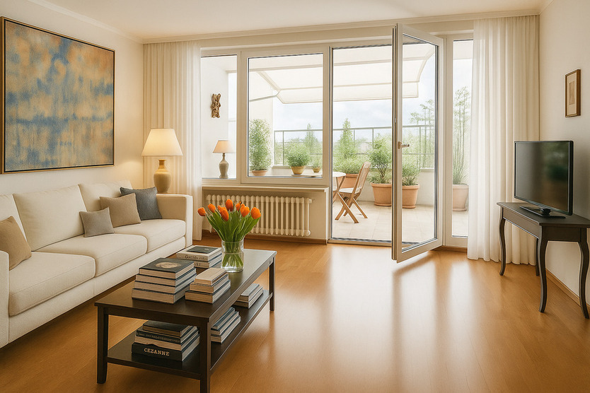 AKTION! PROVISONSFREI FÜR KÄUFER BIS 15.06.2025 - Elegante Terrassenwohnung im Herzen Münchens