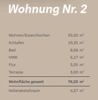 Erdgeschoßwohnung Lingen (Ems) - 2 Zimmer, 77 m&sup2;, 950&euro; | Angebot:26345890