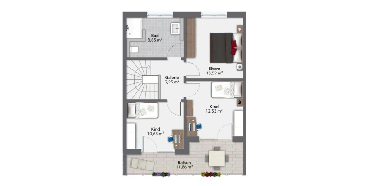 Modernes 4-Zimmer-Reihenmittehaus mit Garten & Garage – ab 01.05. 4 zimmer