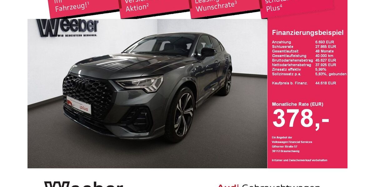 Audi Q3 29.210 km 44.290 &euro; Leonberg 71229