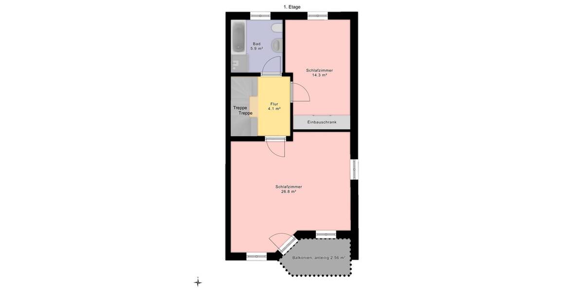 Reihenendhaus Trostberg - 4 Zimmer, 135 m&sup2;, 460.000&euro; | Angebot:26098908