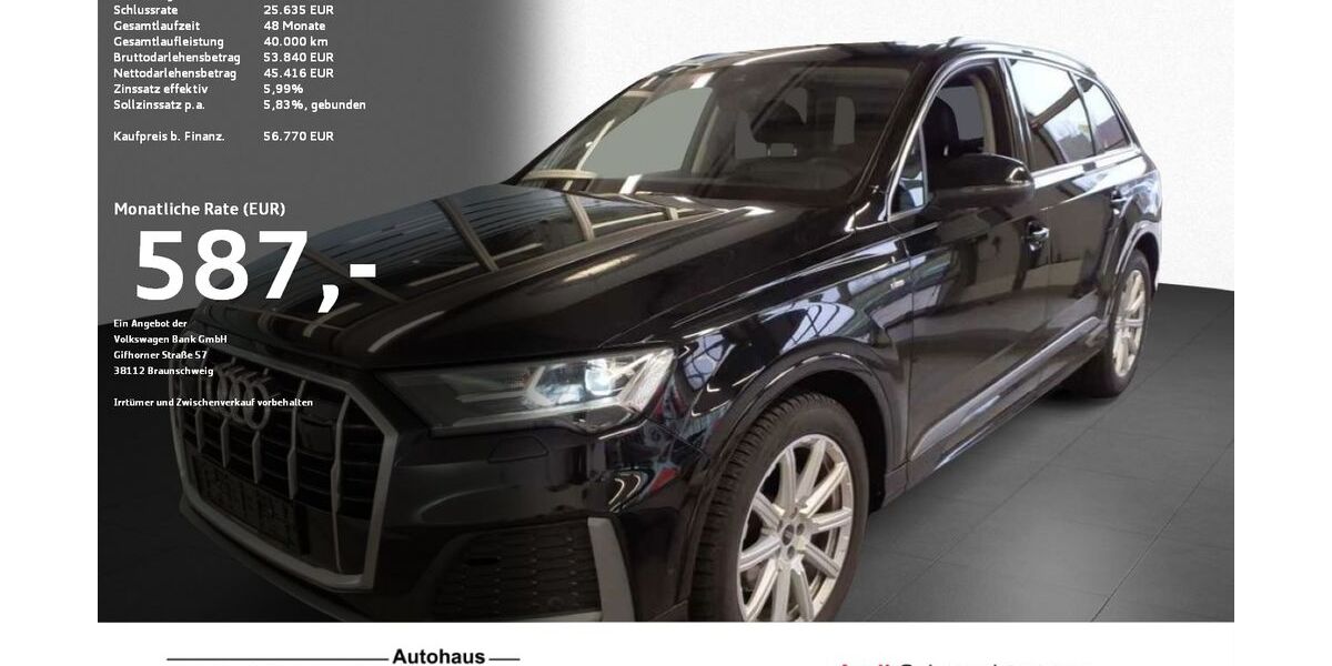 Audi Q7 69.501 km 56.770 &euro; Ravensburg 88214