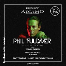 Houseklänge goes Adiamo w/Phil Fuldner 13.11.2026 Adiamo Porta Westfalica