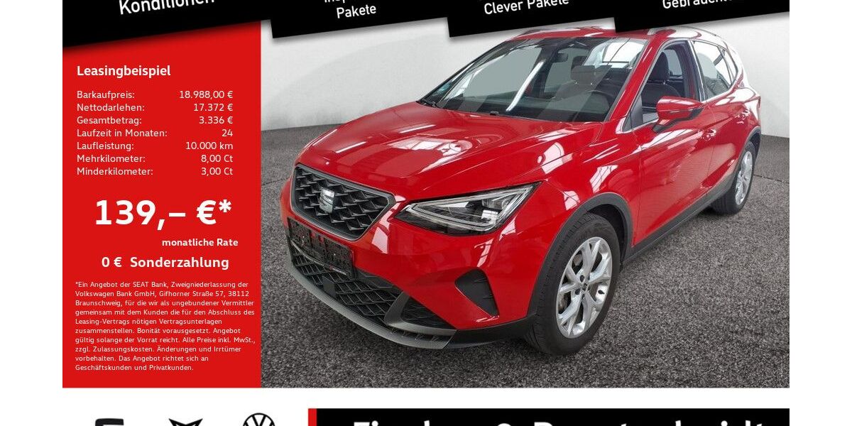 Seat Arona 19.800 km 18.988 &euro; Lohmar 53797