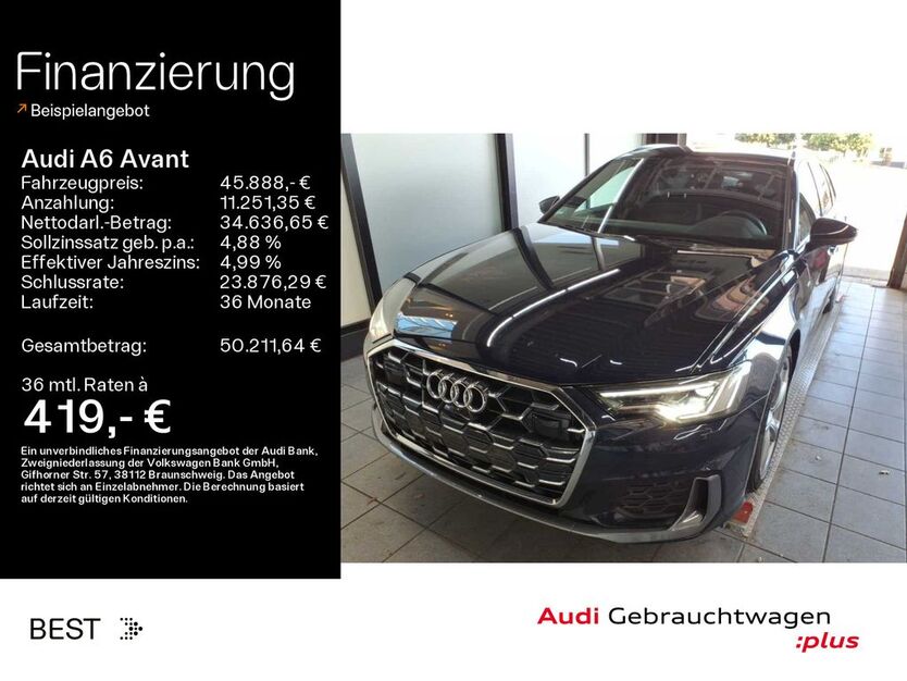 Audi A6 64.300 km 45.888 € Mühlheim 63165