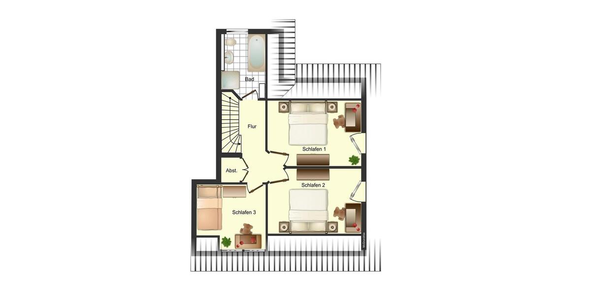 Doppelhaushälfte Butjadingen - 4 Zimmer, 95 m&sup2;, 319.500&euro; | Angebot:26758551