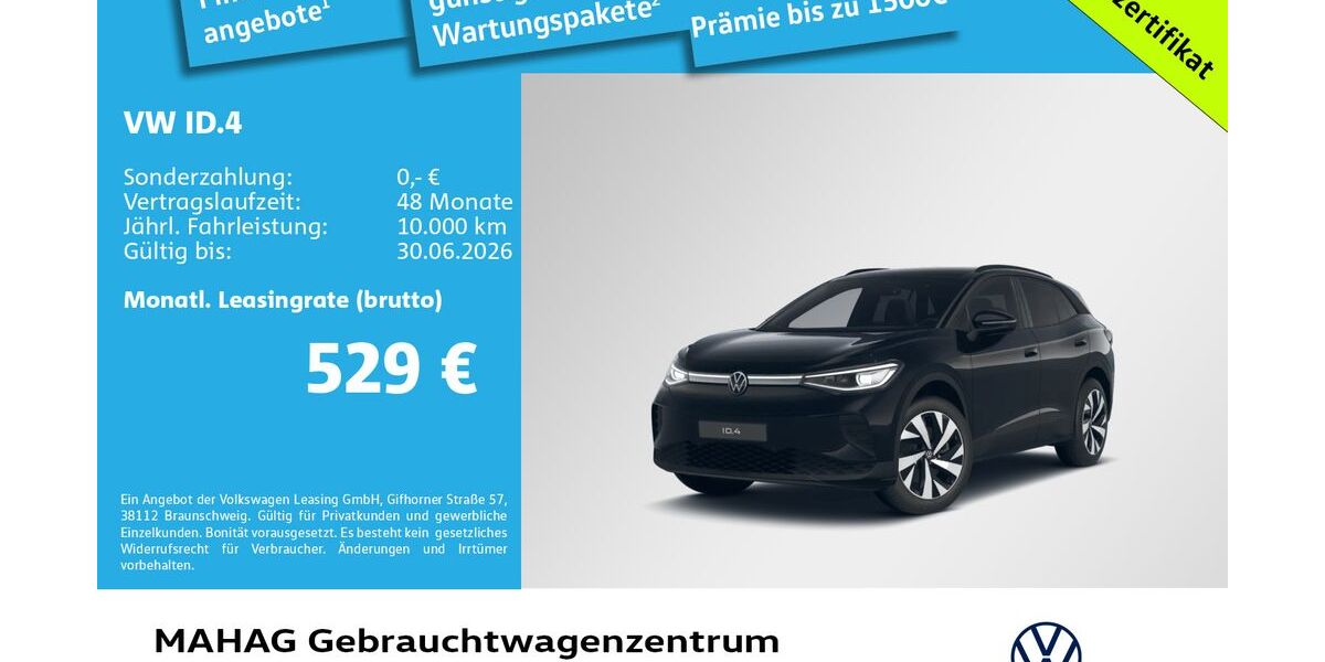 VW ID.4 11.815 km 46.980 &euro; München 80935