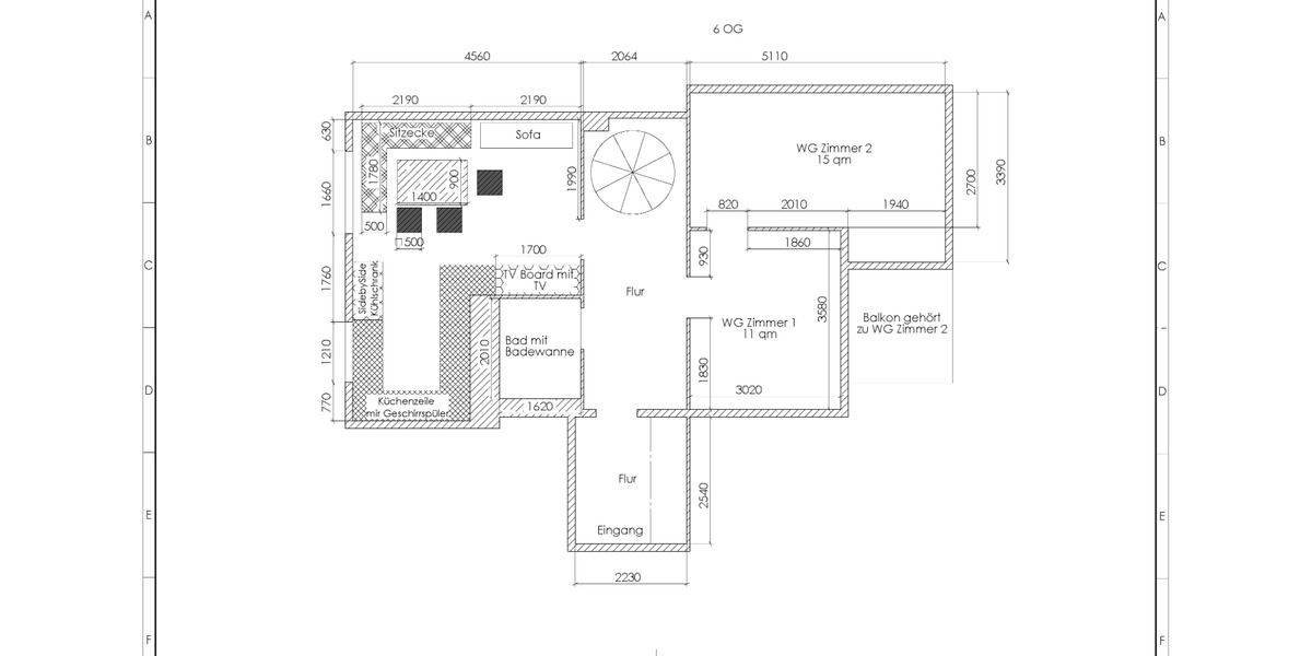 Wohnen auf Zeit Neubrandenburg - 5 Zimmer, 150 m&sup2;, 365&euro; | Angebot:25137078