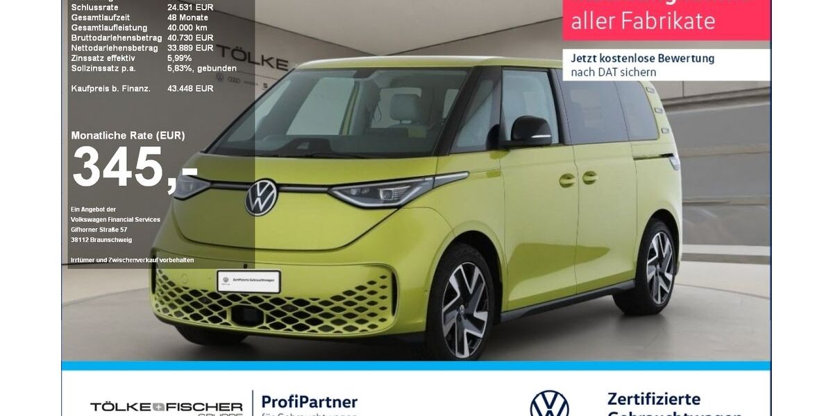VW ID. Buzz 48.000 km 40.948 &euro; Krefeld 47805