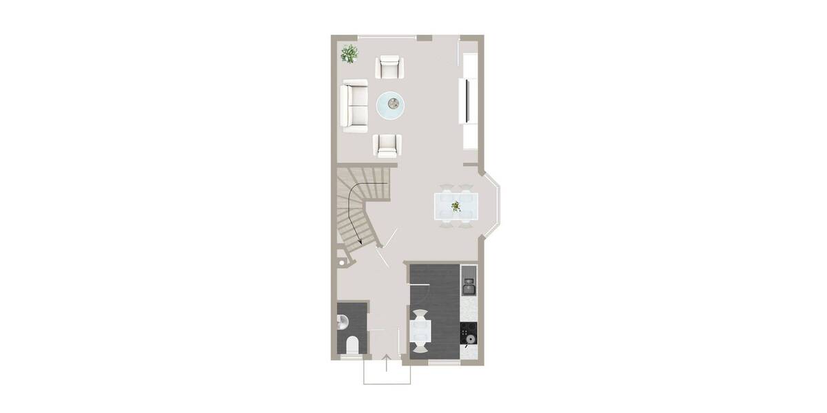 Reihenendhaus Hamburg Neugraben-Fischbek - 3 Zimmer, 98 m&sup2;, 469.000&euro; | Angebot:26419269