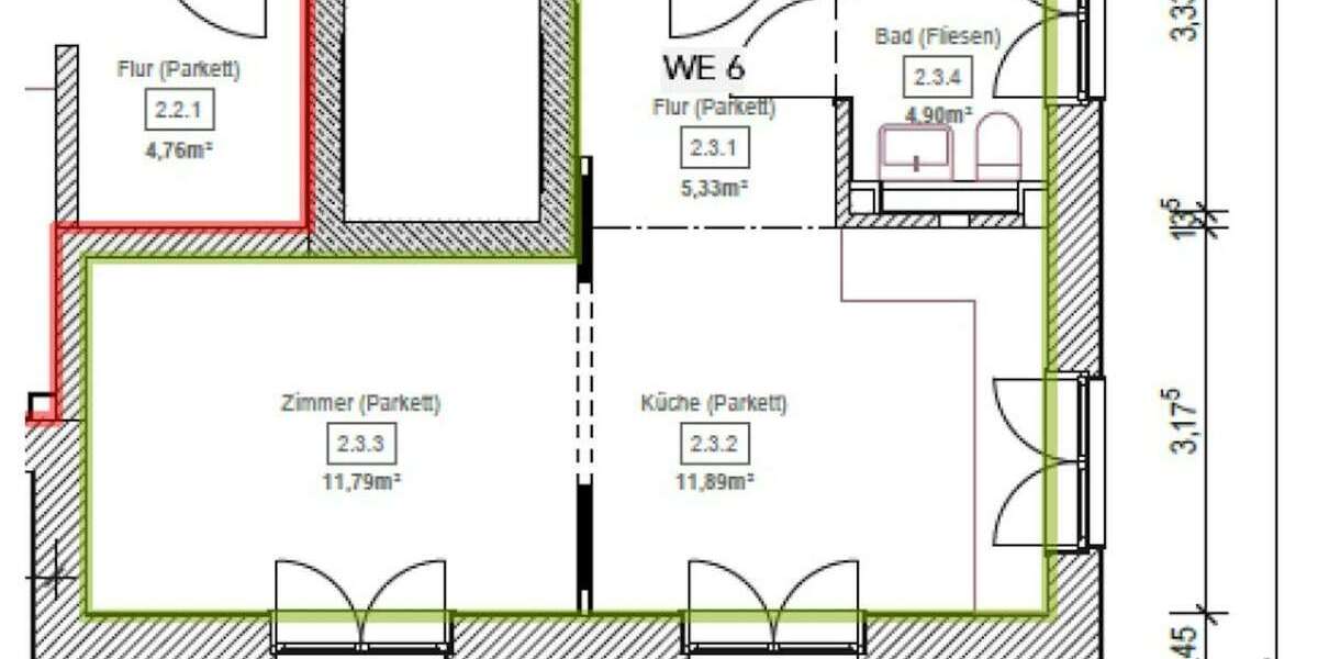 Zimmer Hamburg Bahrenfeld - 1 Zimmer, 1.350&euro; | Angebot:27126613