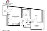 Etagenwohnung Hamburg Poppenbüttel - 2 Zimmer, 52 m&sup2;, 395.000&euro; | Angebot:25879315