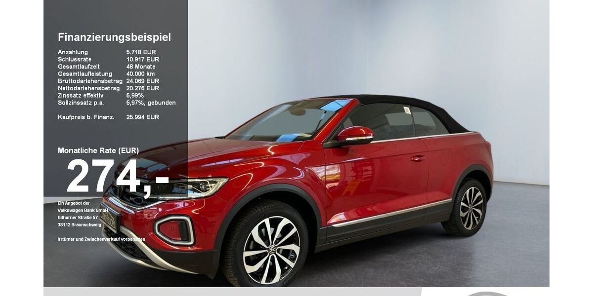 VW T-Roc 33.001 km 24.730 &euro; Brandenburg 14770